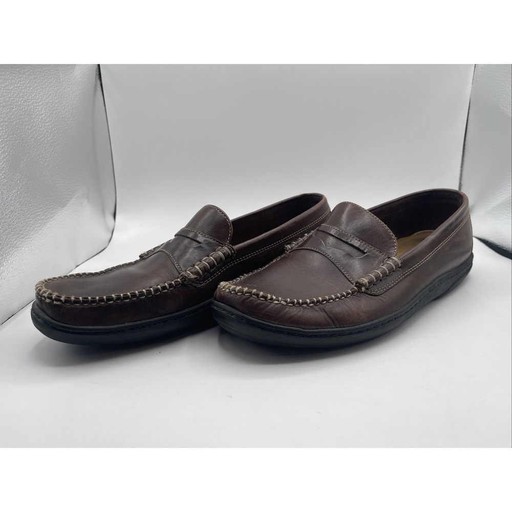 Cole Haan Resort Penny Loafer Men's Size 9.5 Brown Leather Slip-On Shoes